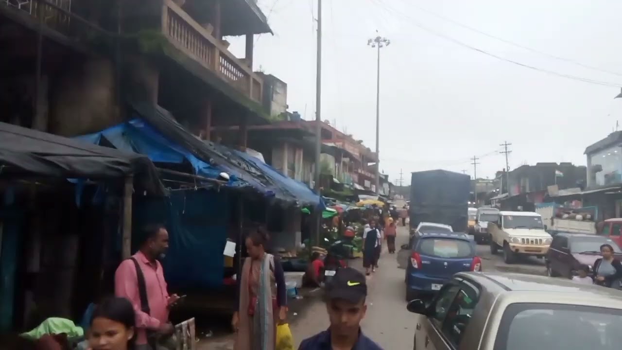 Ladrymbai Town ❤️ Meghalaya India Asia