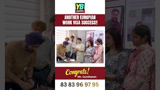 ANOTHER EUROPEAN WORK VISA SUCCESS CELEBRATION! #celebration #europe #visasuccess #visaapproved