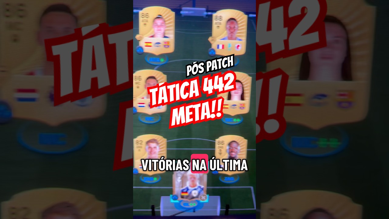 Melhor T&aacute;tica 442 Meta: Pra Vencer Mais na WL do EA FC 26!
