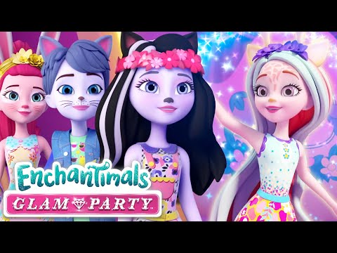 Enchantimals La fiesta del Glamur | Episodios 5-6 | Episodios completos