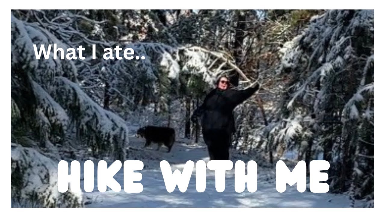Winter Snow Storm | Hike With Me | Chipotle Order