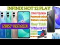 Infinix Hot 12 Play How to unlock Pattern and Password and Hard Reset very Easy new update