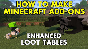 Minecraft Add-On Tutorial - Enhanced Loot Tables