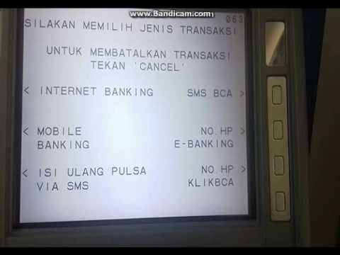 CARA BELI PULSA HP LEWAT INTERNET BANKING BCA.. 