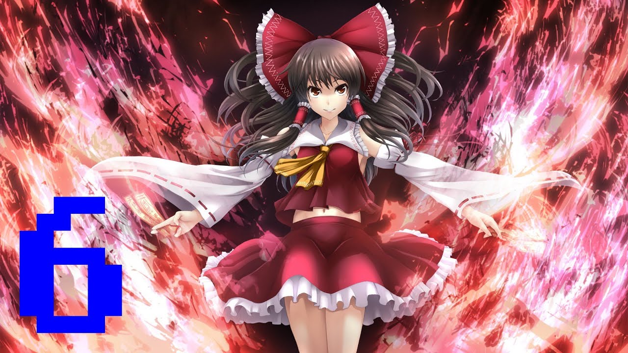 Touhou Hisoutensoku Reimu Arcade Mode (Lunatic) Fight 6 Stick