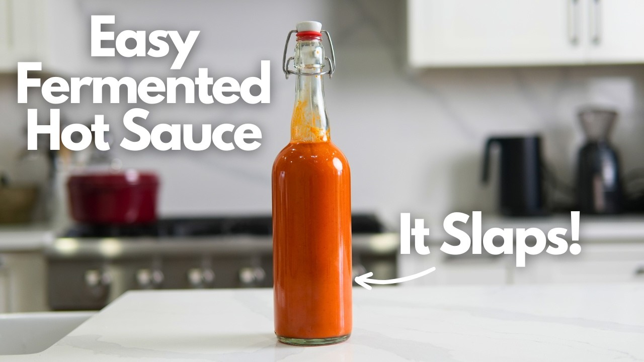 How to Make Lacto Fermented Hot Sauce at Home! - YouTube