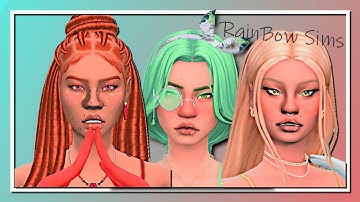 CAS Rainbow Challenge // The Sims 4 Create A Sim