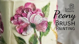 Buttercream Brush Painting by Butter&Blossoms