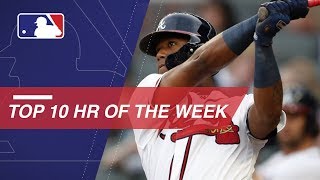 Top 10 Home Runs of the Week: 8/17/18