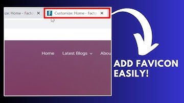How to Add Favicon in Wordpress [Very Easy Method]✅️