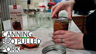 Canning BBQ Pulled Pork | Canning With Forjars Lids | Fermented Homestead