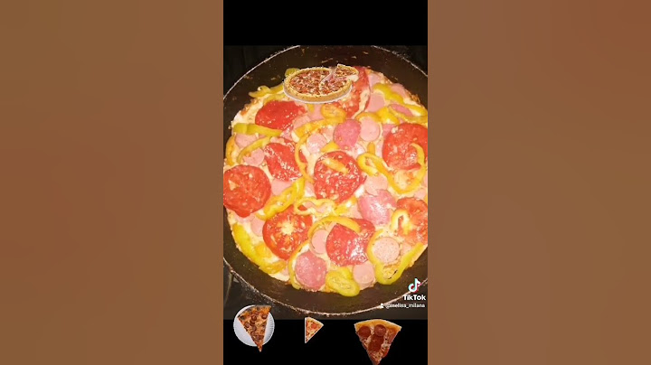 5deqiqeye hazir olacaq tavada pizza👍👍