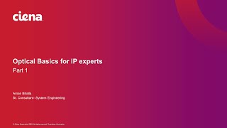 Optical Basics for IP experts (Part 1)