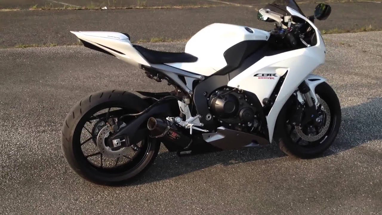 HONDA CBR1000RR Full Yoshimura R 77 exhaust Sound YouTube