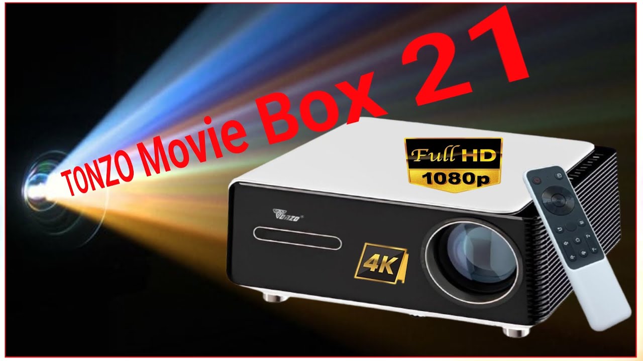 TONZO Movie Box 21 Projector Unboxing & Setup |