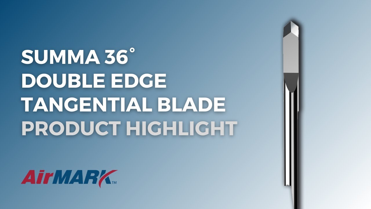 Summa 36° Double Edge Tangential Blade Highlight