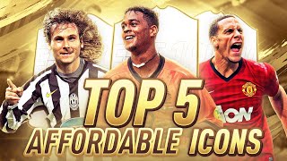 TOP 5 BEST AFFORDABLE ICONS IN FIFA 19 ULTIMATE TEAM