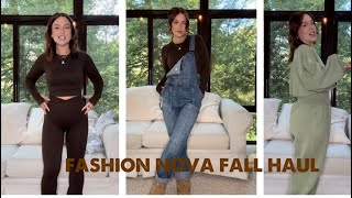 The Best Fall Fashion Haul Fashion Nova Try-On Haul