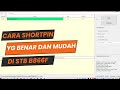 CUKUP SEKALI SHORTPIN , BEGINI CARA SHORTPIN DI STB B866F DENGAN MUDAH