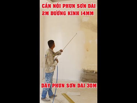 Video Cần Phun Sơn Công Nghiệp Dài 2m Loại Đường Kính 14 mm - youtube