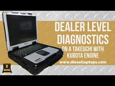 Dealer Level Diagnostics on a Takeuchi with Kubota Engine