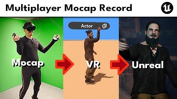 Record mocap together in VR from ANYWHERE (export in Unreal)