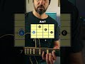 7th Arpeggios Hidden in C Major (E Shape) 🎸 #shorts