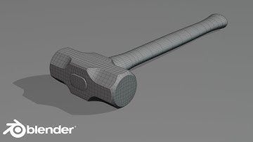 Modeling a High-Poly Sledgehammer in Blender