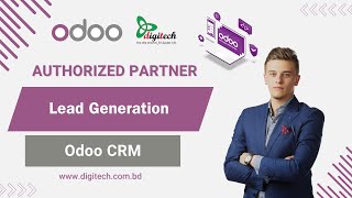 Lead Generation  Odoo CRM | #digitech_computers #odoo_authorized_partner