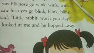 Std 1 English poem the little rabbit reading and animation