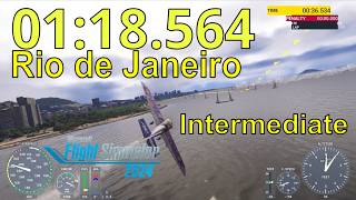 MSFS - 01:18.564 Rio de Janeiro Intermediate (Current World Record) - Red Bull Air Race