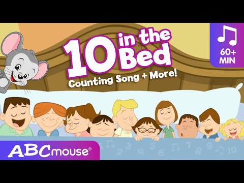 Ten In The Bed Roll Over Roll Over More Count Learn Subtraction Song ABCmouse 