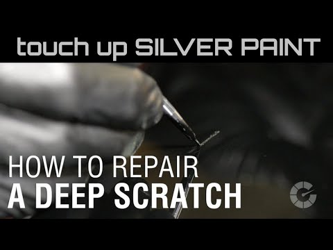 Repair deep scratches on your car /SILVER paint