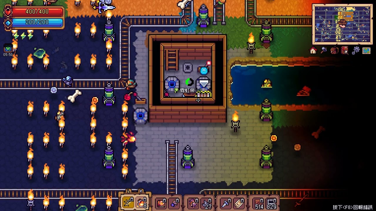 Tinkerlands礦坑釣魚實錄