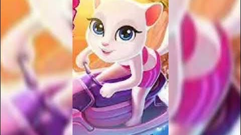 My Talking Angela Gameplay Level 723 - Great Makeover #458 - Best Games for Kids