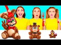 Desafío Placa Grande, Mediana y Pequeña | Situaciones Locas Con la Comida Fun Fun Challenge
