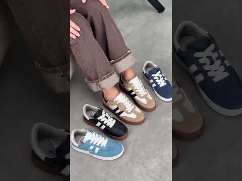 Чорні шкіряні кеди в асортименті доступна ціна, видео 2