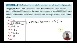 8F - Using Financial Solver to Find Interest Rates, Time Taken and Regular Payments PART 1
