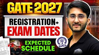 GATE 2027 Registration कब शुरू होगी? | Expected Schedule & Exam Dates Explained