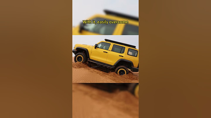 Essential tool for overcoming difficulties in off-road driving for Tank 300#modifiedcars #offroad
