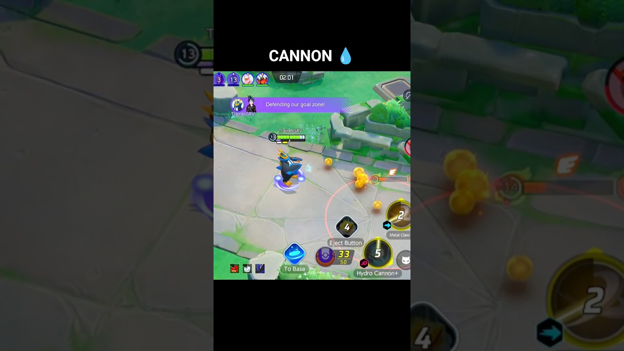 Hydro Cannon 💧 Pokemon Unite 