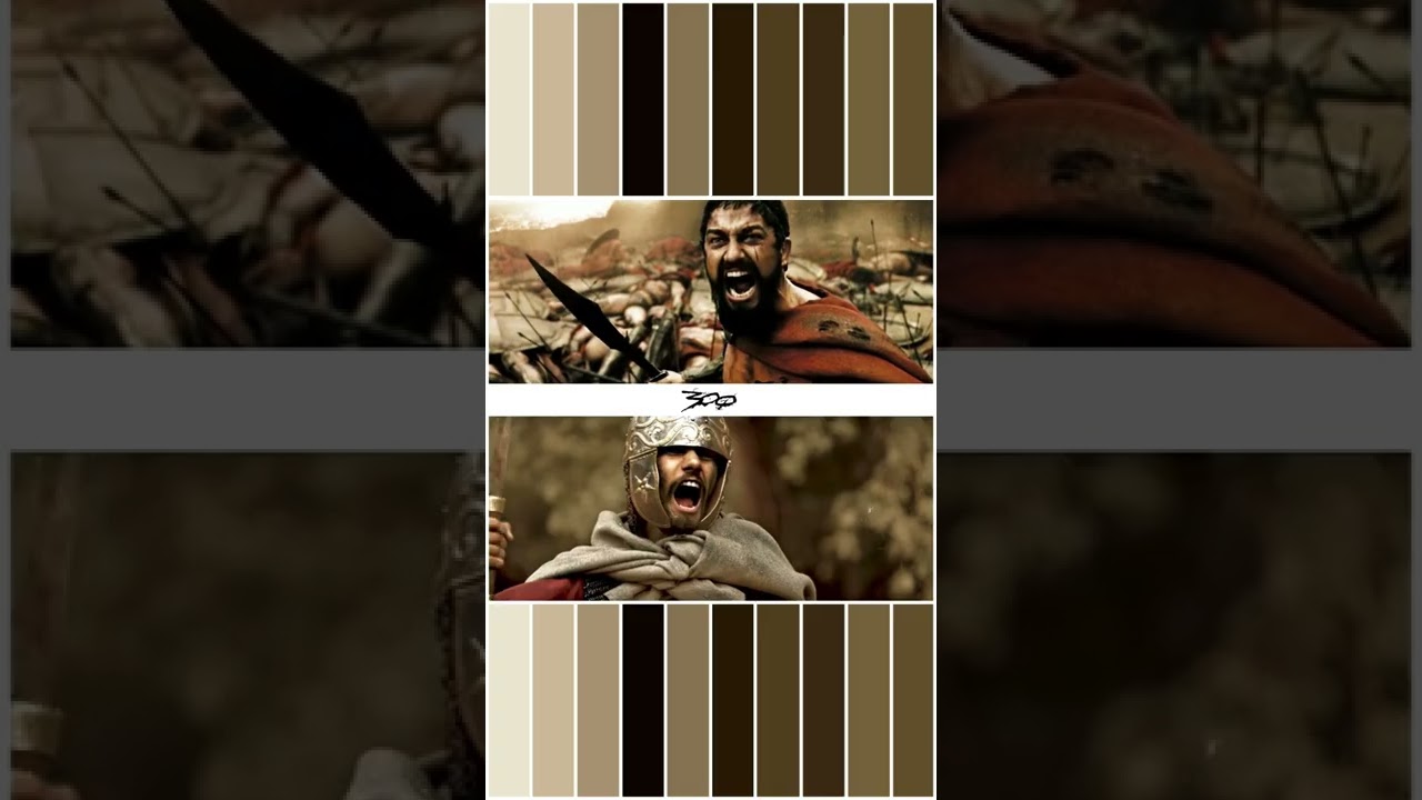 300 color grade with Movie LUTs