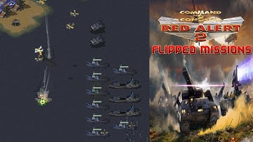 C&C: Red Alert 2 - Flipped Missions Mod: Allied Mission 2: Hostile Shore [Hard]
