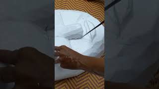 Step By Step Face Cutting. Art