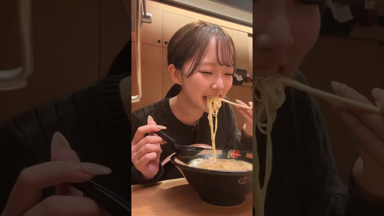 ラーメンおたくによるモッパン🍜#shorts #一蘭 #ラーメン