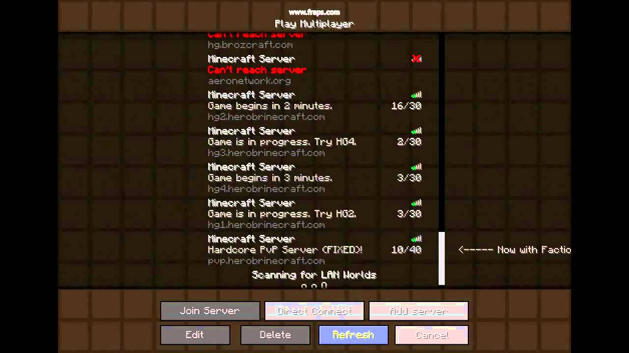 Minecraft Hunger Games ip 1 4 2 - YouTube