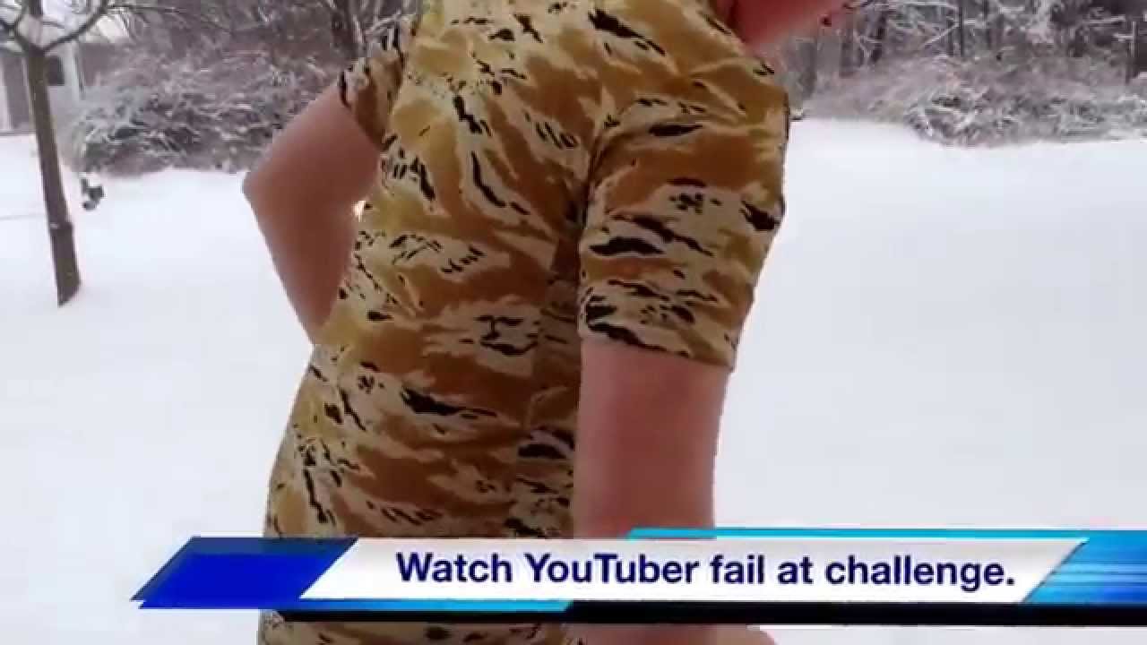 EPiC SNOW CHALLENGE FAIL!!!