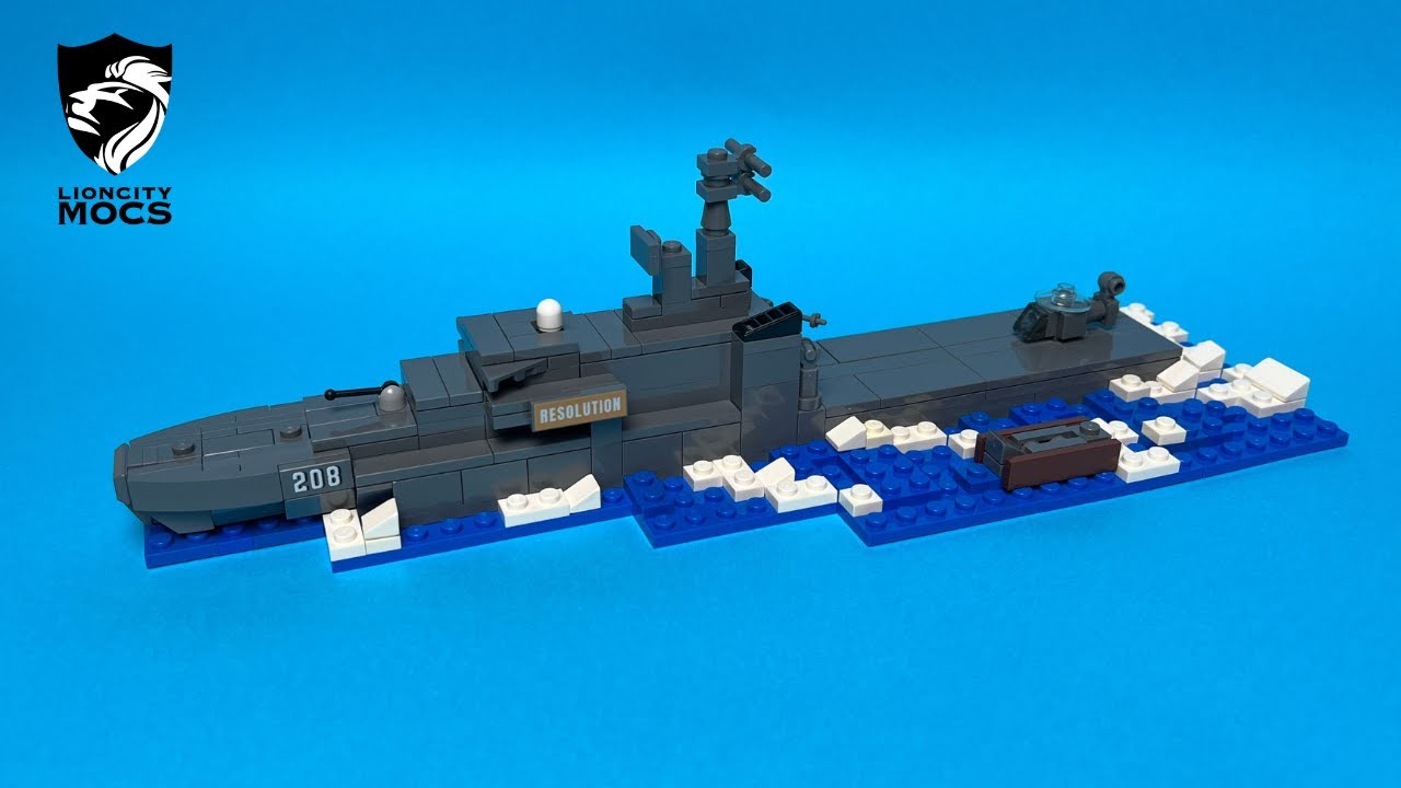 L209 Rss Resolution RSS Resolution Lego Time-lapse Build (1:500) - YouTube