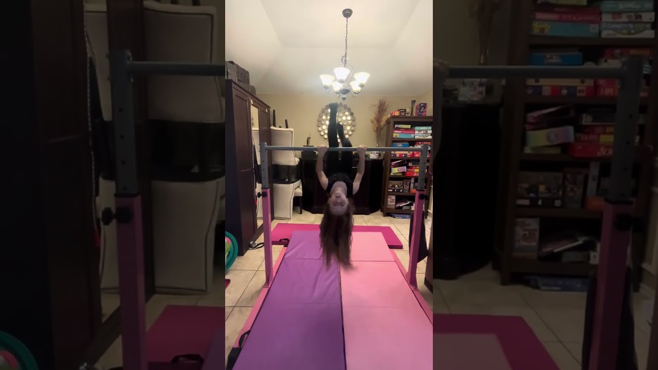 7-Year-Old Gymnast Working Hard on Bars | Youth Gymnastics Progress 💖 