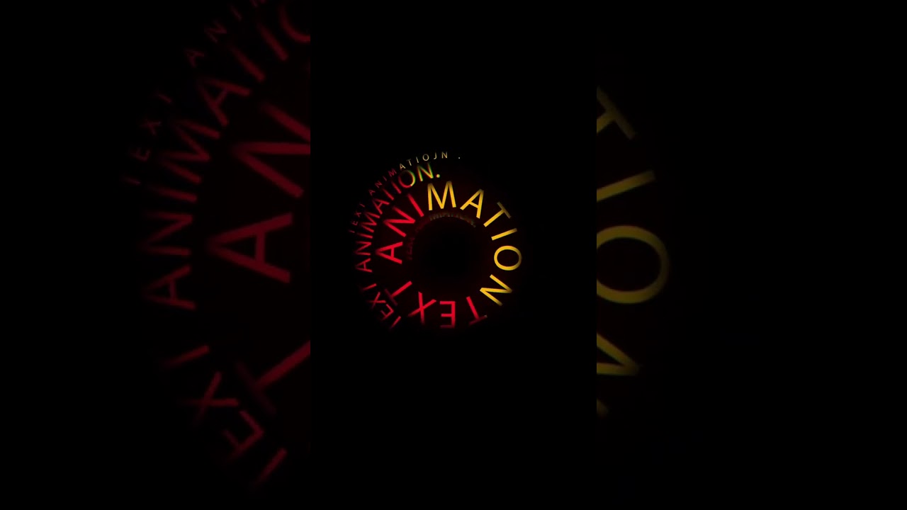 Text Animation in After Effects